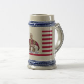 PAPA LÉON XIV ビールジョッキ (正面右)