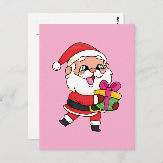 Papa noel ポストカード (正面/裏面)