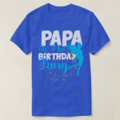 Papa of The Birthday Fairy Fantasy Birthday Squad  Tシャツ (デザイン正面)