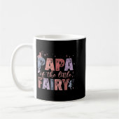 Papa Of The Little Fairy 1st Birthday Girl Fairyta コーヒーマグカップ (左)
