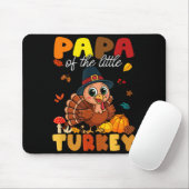 Papa Of The Little Turkey Thanksgiving Baby Shower マウスパッド (マウス)
