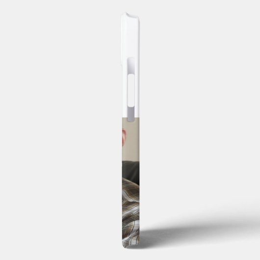 Papa photo with black text  iPhone case Case-Mate iPhoneケース (裏面 / 左)