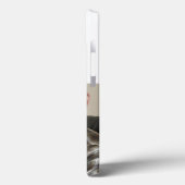 Papa photo with burgundy text Case-Mate iPhoneケース (裏面 / 左)