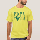 papa poule citation tシャツ (正面)
