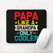 Papa Shirts For Men Grandpa Fathers Day Papa From  マウスパッド (マウス)