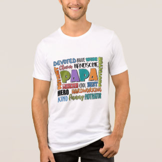 Papa — Tシャツを着ている多くの帽子 トライブレンドＴシャツ