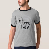 Papa T-shirtsおよびギフト王 Tシャツ (正面)