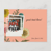Papa The Fixerはがき – 父の日の挨拶 シーズンポストカード (正面)