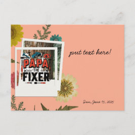 Papa The Fixerはがき – 父の日の挨拶 シーズンポストカード