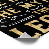 Papa The Man The Myth The Legend Fathers Day ポスター (角)