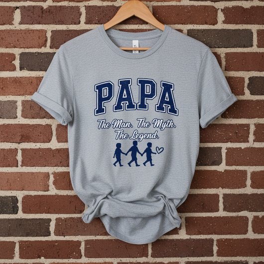 Papa The Man The Myth The Legend T-Shirt Tシャツ