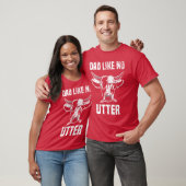 Papa wie Keine Utter Funny Fathers Day Animal Word Tシャツ (ユニセックス)