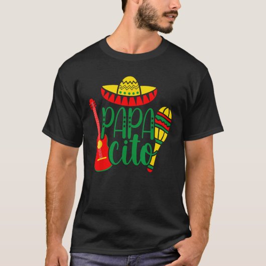 Papacito Family Cinco De Mayo Matchin Couple Mexic Tシャツ (正面)