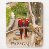 PAPAGALLOS マウスパッド (正面)