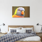 Papagei - Lori キャンバスプリント (インサイチュ (寝室))