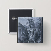 Papageno: "私はbirdcatcherです 缶バッジ (正面&裏面)