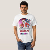 Papai Noel DJ Merry Christmas Tシャツ (正面フル)