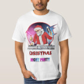 Papai Noel DJ Merry Christmas Tシャツ (正面)