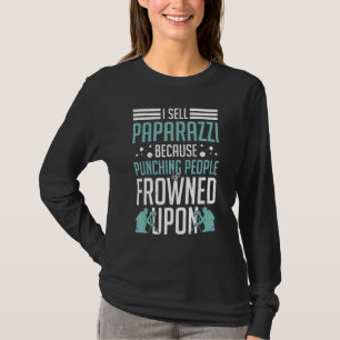 Paparazzi写真撮影者カメラ写真1 Tシャツ