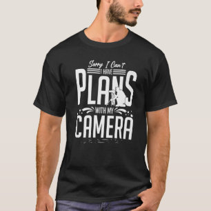 Paparazzi写真撮影者カメラ写真 Tシャツ