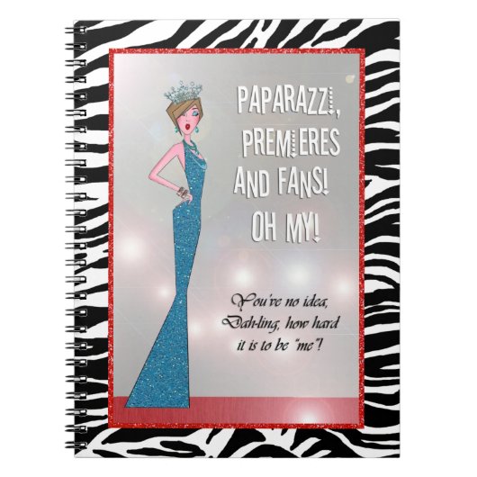 Paparazzi、プレミア&ファン – 素晴らしいされている簡単ではない ノートブック (正面)