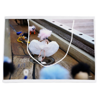 Paparazzi bij Fubby op rooster. ラージペーパーバッグ