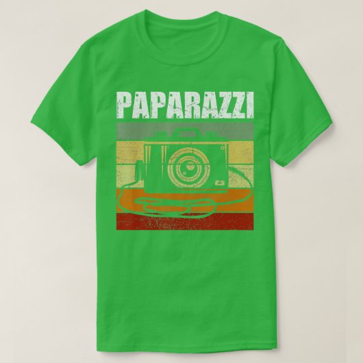 Paparazzi Camera Lover Photographer Daddy  Tシャツ (デザイン正面)