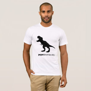 papasaurusのレックス家族の恐竜のティー tシャツ