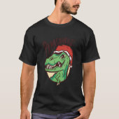 Papasaurus Rex Dinosaur Papa Saurus Family Matchin Tシャツ (正面)