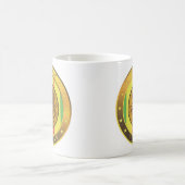 Papastyleのデザインマグによるベトナムの退役軍人のコーヒー コーヒーマグカップ (中央)