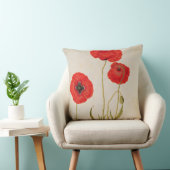 Papavarのrhoeas、c.1568 クッション (椅子)