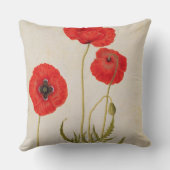 Papavarのrhoeas、c.1568 クッション (裏面)