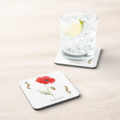 Papaver rhoeas  コースター (右側)