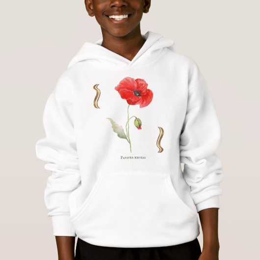 Papaver rhoeas sweat shirt (正面)