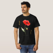 Papaver rhoeas tシャツ (正面フル)
