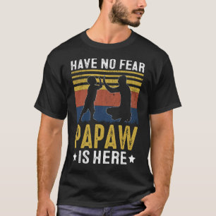 PAPAWがここにいる恐れはないヴィンテージ Tシャツ