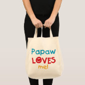 PapawでTシャツとギフトが大好き トートバッグ (正面(商品))