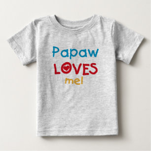 PapawでTシャツとギフトが大好き ベビーTシャツ