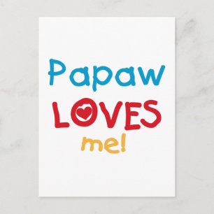 PapawでTシャツとギフトが大好き ポストカード