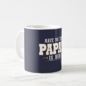 PAPAWはここにあります コーヒーマグカップ (正面左)
