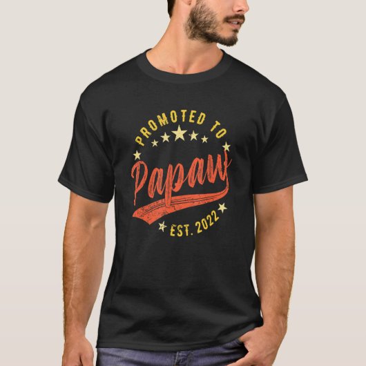 Papaw 2022に昇格2022に昇格 tシャツ (正面)