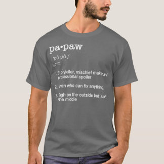 Papaw Definition T Fathers Day Gift Tee  Tシャツ