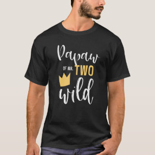 Papaw Of Mr. 2野生の2番目の誕生日パーティー物マット Tシャツ