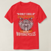Papawsカッコいいライドバイク、Spo用バイクサイクリング Tシャツ (デザイン正面)