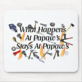 Papaws マウスパッド (正面)