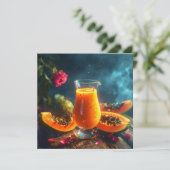 PAPAYA Freshly Squeezed JUICE -  シーズンカード (スタンド正面)