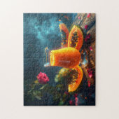 PAPAYA Freshly Squeezed JUICE -  ジグソーパズル (縦)