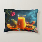 PAPAYA - TROPICAL KISS アクセントクッション (裏面)