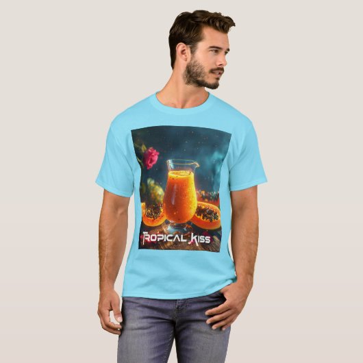 PAPAYA - TROPICAL KISS Tシャツ (正面フル)