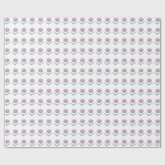 Papel caricia floral de paz ラッピングペーパー